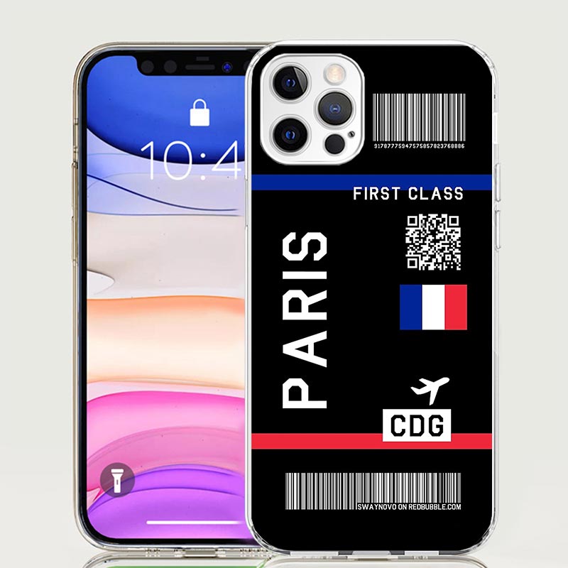 เคสโทรศัพท์ลายบาร์โค้ดตั๋วเครื - Travel Accessories Iphone บทวิจารณ์และราคา