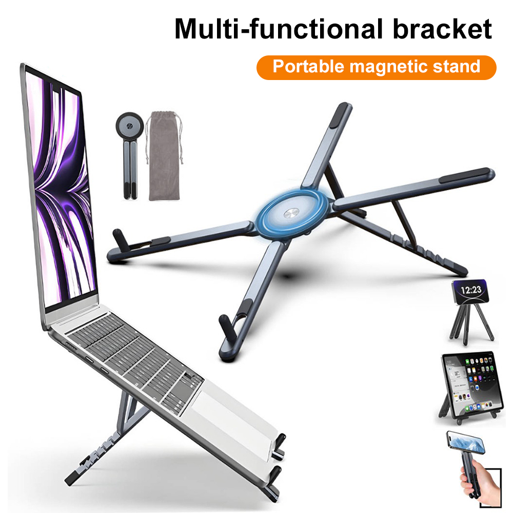 360 °   ขาตั้งแล็ปท็อปแม่เหล็ก - Phone Holder Airplane บทวิจารณ์และราคา