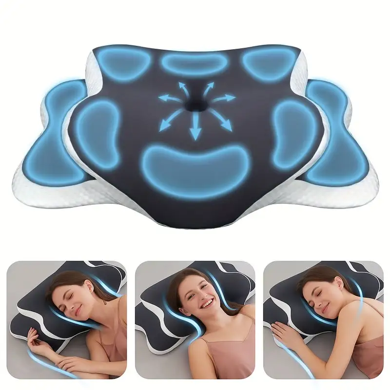 หมอนรองคอเมมโมรี่โฟมรูปผีเสื้อ - Neck Pillow Memory Foam บทวิจารณ์และราคา