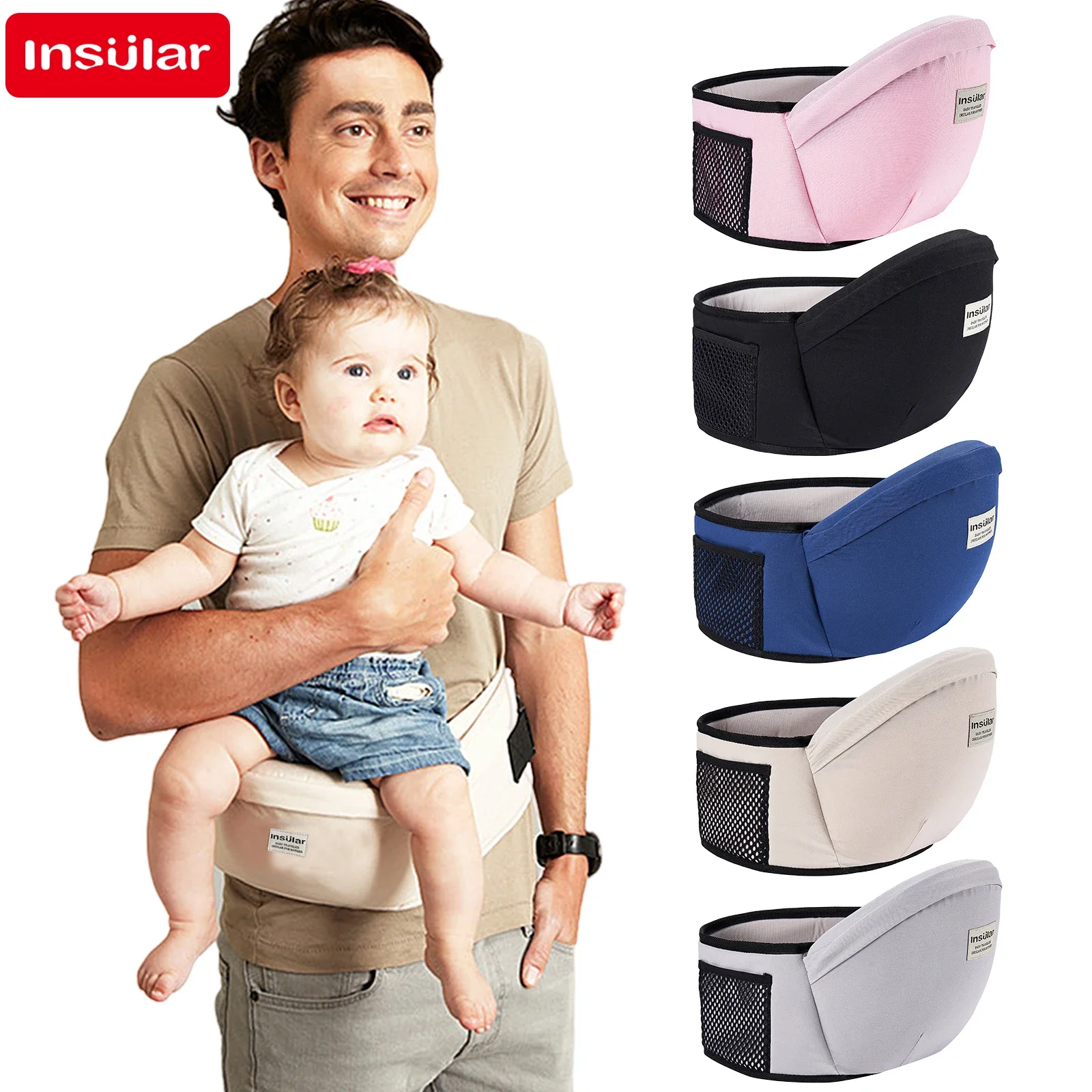 หนาเด็กสะโพกที่นั่ง Carrier ทา - Travel Accessories For 3 Year Old บทวิจารณ์และราคา