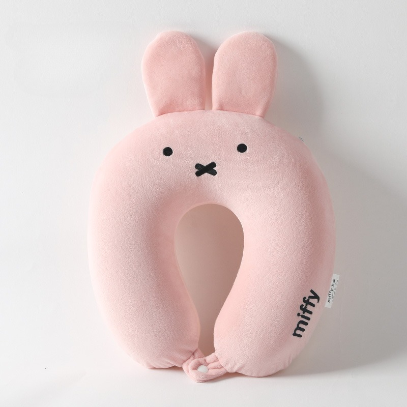 น่ารักอะนิเมะร้อน Miffy กระต่า - Neck Pillow Memory Foam บทวิจารณ์และราคา