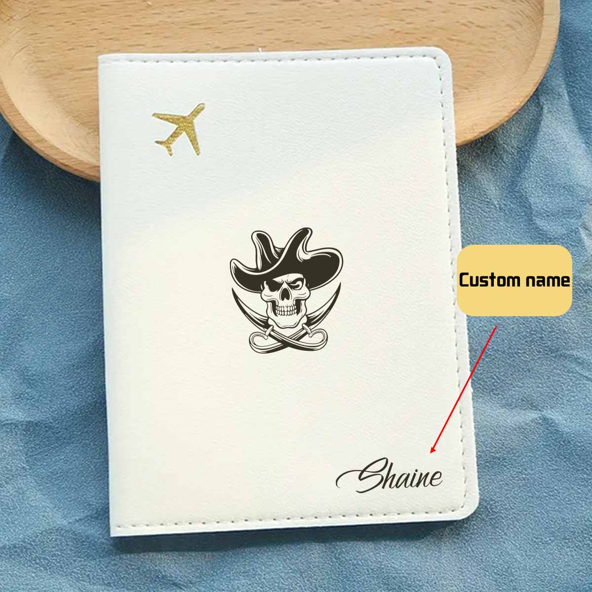 1 ชิ้น ปกหนังสือเดินทางแบบกำหน - Travel Accessories Best บทวิจารณ์และราคา