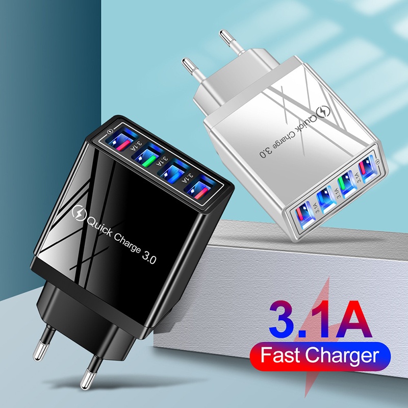 Quick Charge 3.0 EU US Plug US - Travel Accessories Iphone บทวิจารณ์และราคา