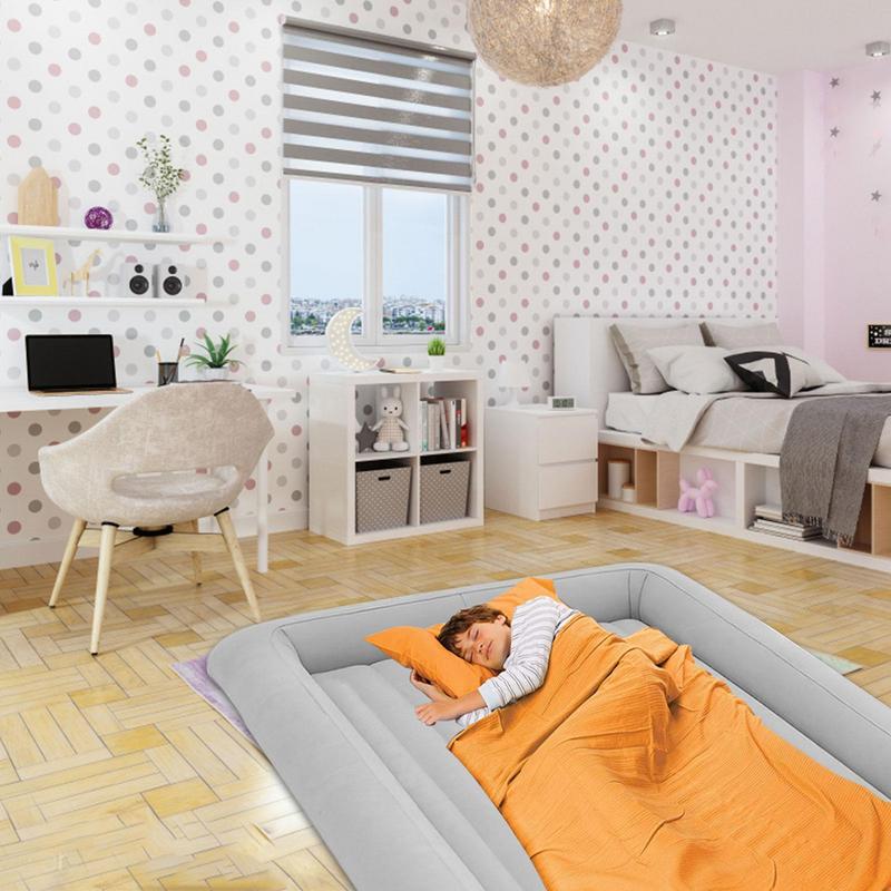 เด็ก Inflatable Travel Bed Air - Travel Accessories Plane บทวิจารณ์และราคา